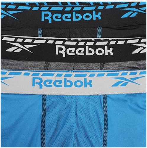 3 REEBOK LONG LEG 2X 3X 4X NEGRO GRIS ROJO AZUL CALZONCILLOS BOXER DE ENTRENAMIENTO DE RENDIMIENTO - Imagen 9 de 50