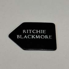 Ritchie Blackmore Blackmore's Night Guitar Pick 2012 Tour Deep Purple Rainbow