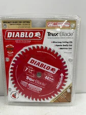 DIABLO 7-1/4in. x 44-Teeth TrexBlade Circular Saw Blade for Composites and Plast