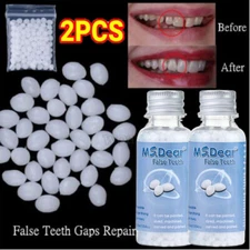Temporary Missing Tooth Repair Kit Teeth Gaps False Teeth Glue Denture Adhesive