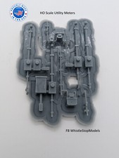 HO Scale Utility Meter set