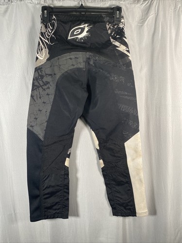 ONeal Pants Boys 12T 12 14T 14 MX MayHem Motocross ATV Racing Riding Black White - Picture 7 of 10