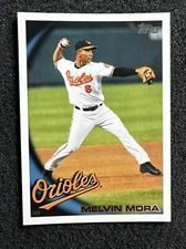 MELVIN MORA #13 2010 Topps Baseball QTY Baltimore Orioles
