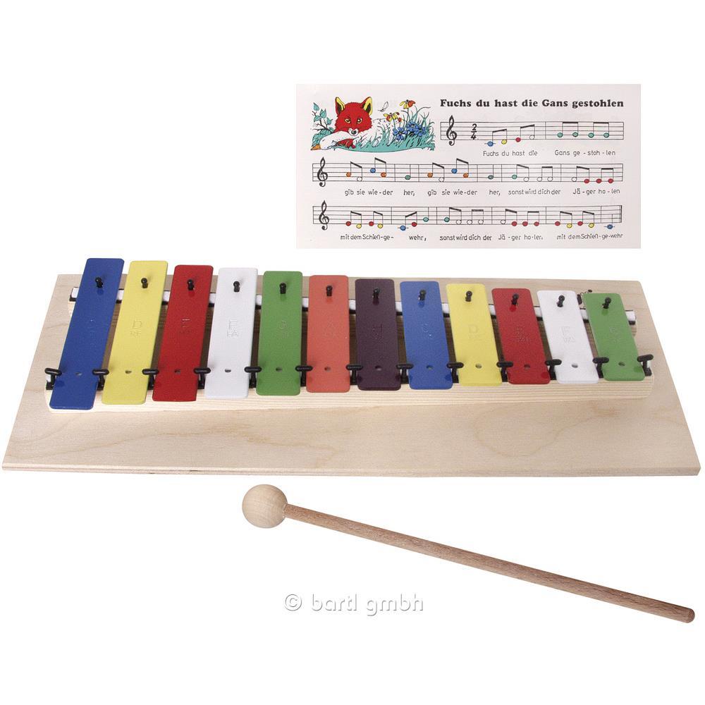 Металлофон из коллекции zwlf bunten Klangplatten gro бунт 12 лет Музыкальный инструмент 6890₽