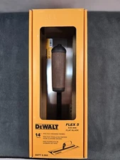 Dewalt 14 in. Stainless Steel Blade Drywall Finishing Trowel, Leather Handle, Jo