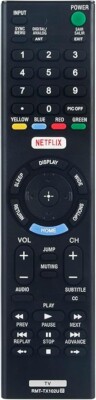 Replacement RMT-TX102U Remote Sony for Sony TV RMT-TX102U RMT-TX100D RMT-TX200U
