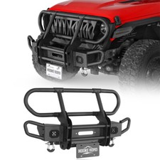 Tube Front Bumper Grille Brush Guard For 2018-2026 Jeep Wrangler Jl Gladiator