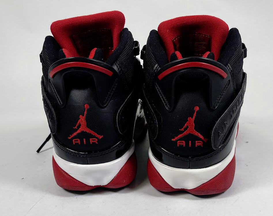 Size 8.5 - Jordan 6 Rings Bred - 322992-062- Black/Varsity Size 8.5 - Jordan 6 Rings Bred - 322992-062- Black/Varsity