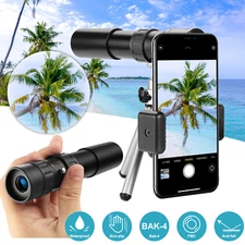 Monocular Arctic P9 Military Telescope 4k 10-300x40mm Day/Night Vision HD+Tripod