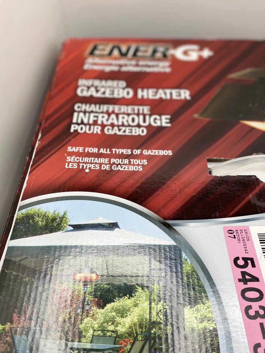 Ener-G+ Infrared Gazebo Heater 1500 Watts | eBay
