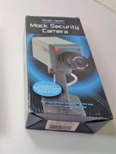 MITAKI MOCK SECURITY CAMERA WITH MOTION DETECTOR SENSOR AND RED INDICATOR LIGHT
