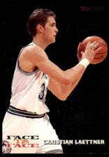 1993-94 NBA Hoops Basketball Card Christian Laettner/Shawn Kemp #FTF3