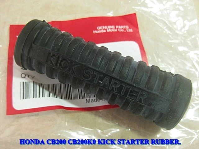 Fit HONDA CB200T K0 CB200 KICK STARTER RUBBER NOS. [sa644] Foto 2 de 4