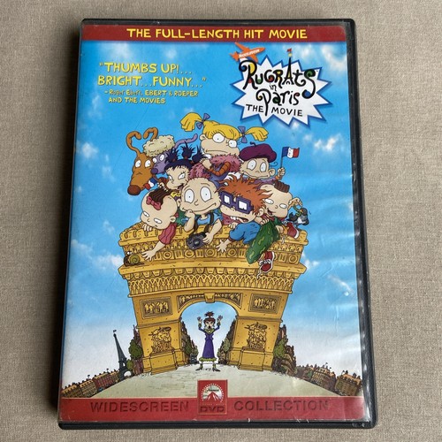 Rugrats in Paris (DVD 2000 WS + Guide) Nickelodeon Movie Kimi Tommy Chuckie Phil