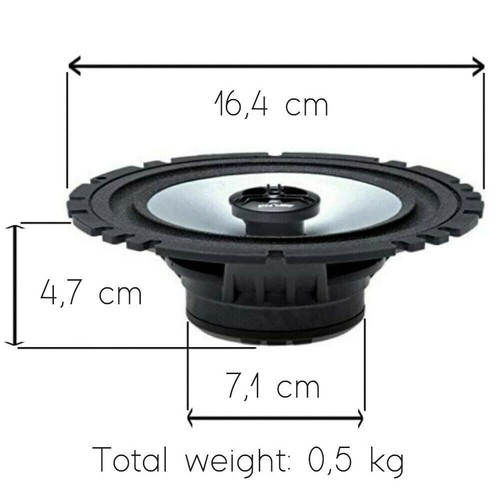 Kit 6 Casse Altoparlanti Alpine Anteriori e Posteriori per Peugeot 2008 dal 2013 - Foto 17 di 21