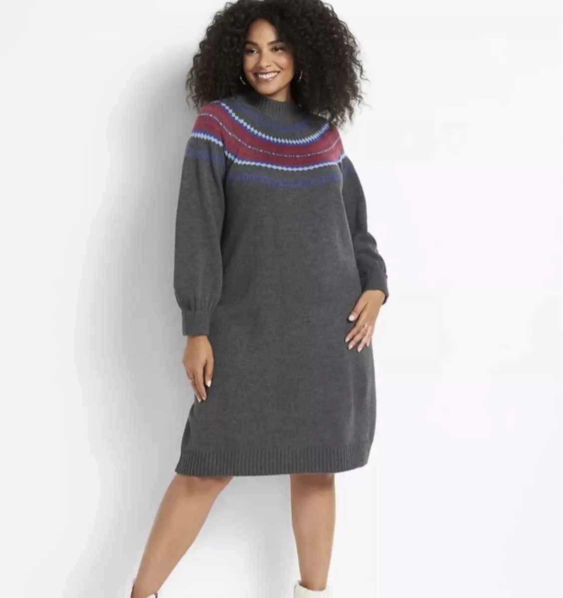 Lane bryant sweater best sale dress