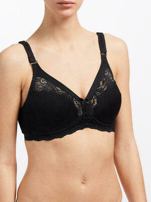 John Lewis Lauren Simplex Non-wire Bra, Black  BNWT.