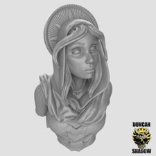 3D Druckfigur 9. Alter, D&D, Rollenspiele, Heiligenbüste