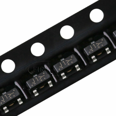 100pcs BSS138 J1 J1Y 50V 0.2A SOT-23 N-Channel Mosfet SMD Transistor
