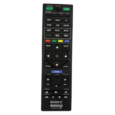 Neu Ersatz RM-ANU200 für Sony AV-System Fernbedienung RM-ANU201 HT-IV300