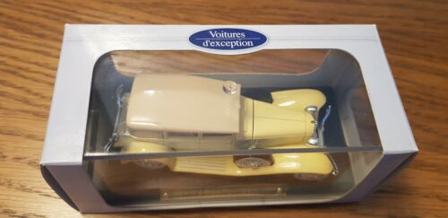 Cord L 29 berline 1929 + Fascicule - Voiture D Exception 1.43- Miniature Beige - Imagen 2 de 6