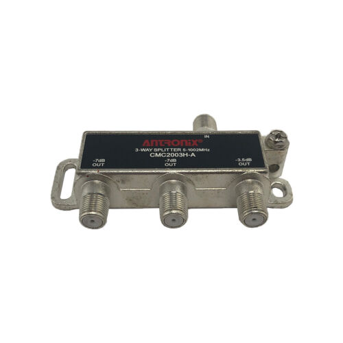 Divisor de TV por cable de 3 vías de alto rendimiento Antronix CMC2003H-A OTA coaxial 5-1002M - Imagen 3 de 5