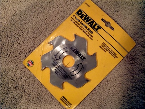 Dewalt DW682 Hartmetall Zahnplatte Verbindungsmesser Klinge 4 Zoll Durchmesser USA