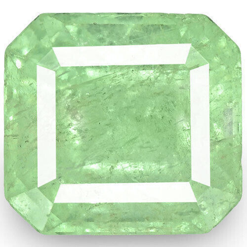 Esmeralda Colombia 8,93 quilates natural brillante verde azulado octogonal - Imagen 1 de 3