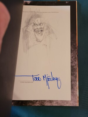 Spawn: Book of the Dead by David Hine and Steve Niles signed