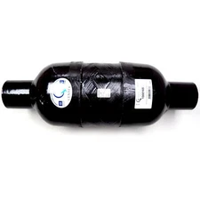 Centek 1000165 Vernatone Round Inline Marine Boat Muffler 4 in.