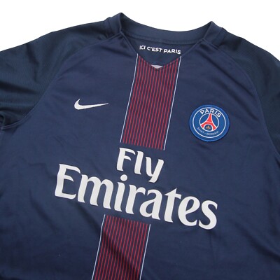 Nike Paris Saint Germain Youth XL Jersey Blue | eBay