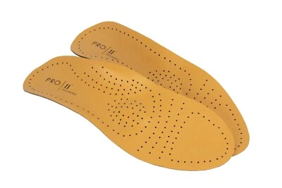 Pro 11 Wellbeing Leather full length premium comfort insoles
