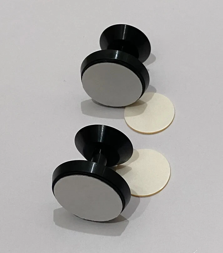 2PC Universal Magnetic Car Mount Cell Phone Holder Stand For iPhone Samsung GPS - Image 2 of 4