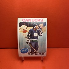 1975 Topps Bobby Lalonde #246 EX🦄