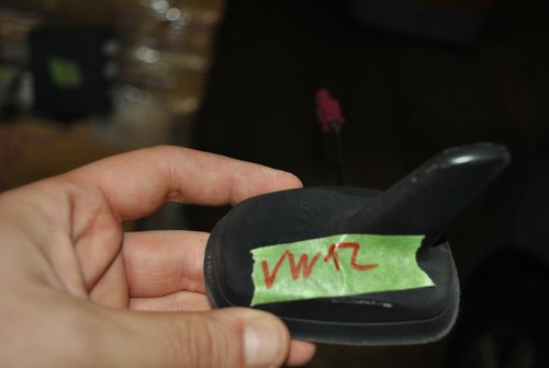 VW Golf 5 V Antenne Dach 1K0035507 (VW12)