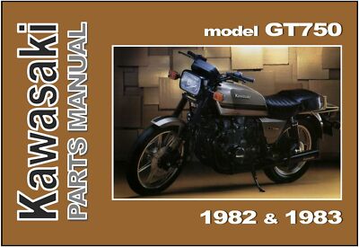 KAWASAKI Parts Manual GT750 Z750P Shaft 1982 & 1983 Replacement