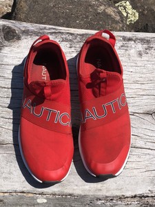 nautica red shoes