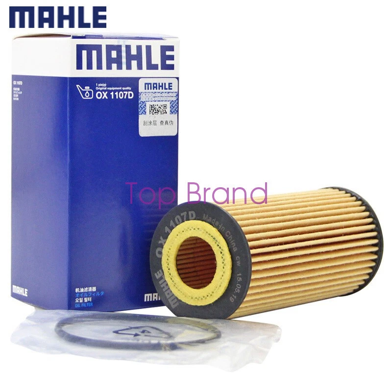 OEM 06L115562 Mahle 4 pcs Oil Filter for AUDI A3 A4 A5 TT Q5 Q7 2014- 1.8 2.0 - Imagem 2 de 4