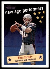 2006 Topps Heritage New Age Performers Tom Brady Patriots #NAP5 *Noles2148*