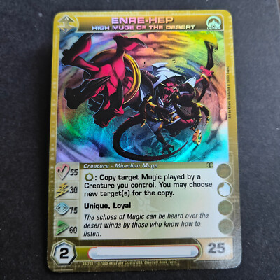 Enre-hep High Muge of the Desert Ultra Rare Foil Alliances Unraveled Chaotic TCG