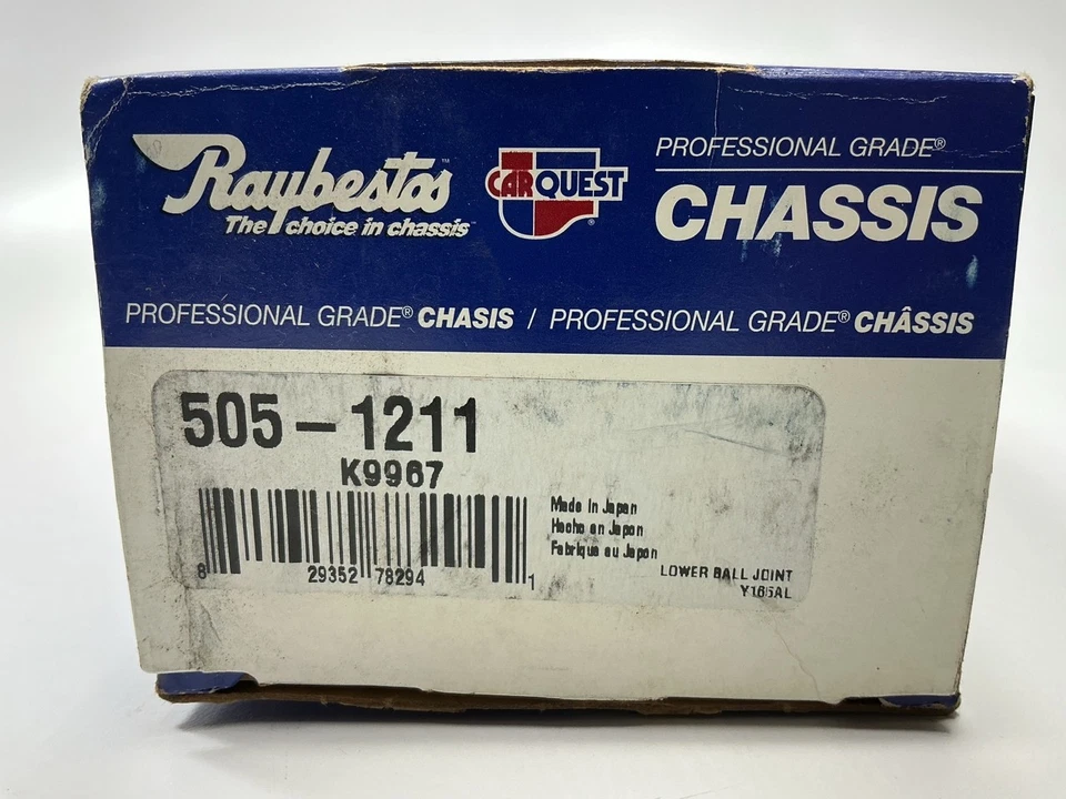 (2) Rótula inferior delantera Raybestos 555 - Ford Escort 1997-2003, protección 93-98 Foto 4 de 4