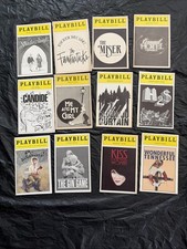 Lot Of 12 Pce 1990 Era Broadway And Off Broadway Playbills