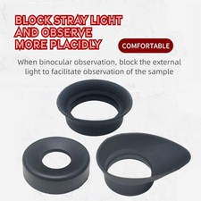 4PCS Universal Eyepiece Cover Rubber Eyecup for Telescope Microscope Binoculars