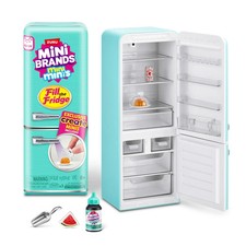 Mini Brands Fill The Fridge Playset with UV Light Collectibles DIY Toy New Gift