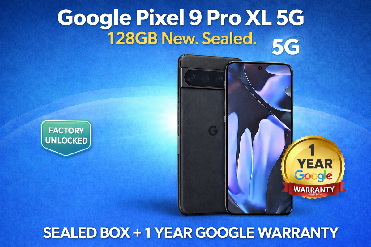 Buy Google Pixel 9 Pro XL - 128 GB - Obsidian (Unlocked) online | eBay