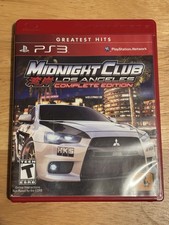 PS3 Midnight Club Los Angeles Complete Edition Greatest Hits