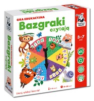 Bazgraki Czytają. Gra Edukacyjna Kapitan Nauka - gry