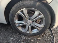 PEUGEOT 208 ROLAND GARROS 2012-2015 ALLOY WHEEL & TYRE SINGLE 195/55/16