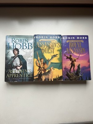 Assassin s Apprentice Farseer Trilogy Assassin s Quest Royal Assassin Hobb PB