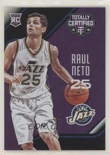 2015-16 Panini Totally Certified Rookies Mirror Purple 37/50 Raul Neto #177 0nr3